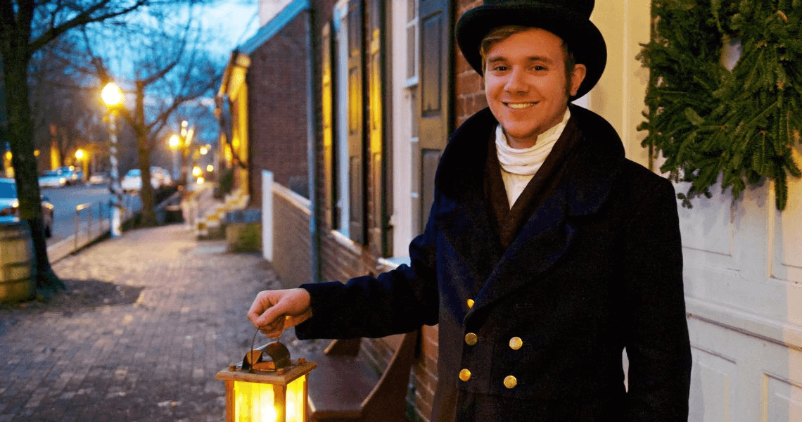 Docent at Old Salem