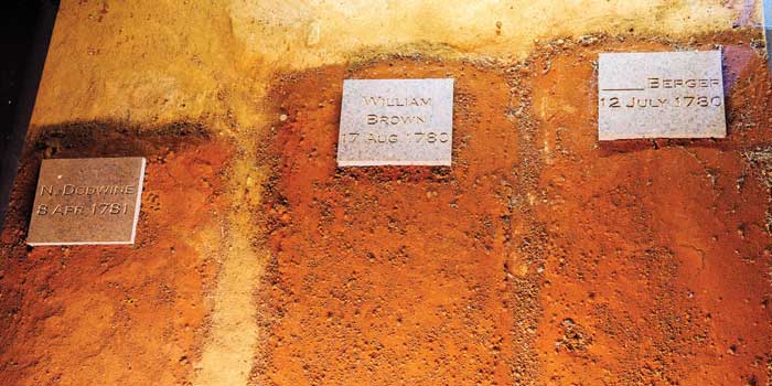 St. Phillips Church in Old Salem, North Carolina.