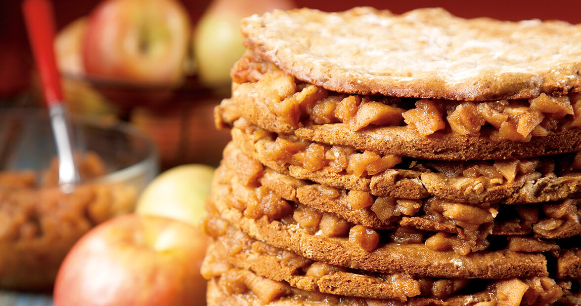 Appalachian apple stack cake is one of the oldest apple recipes in North Carolina