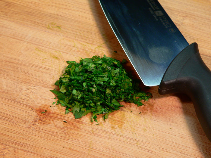 mahi-mahi recipe chop parsley