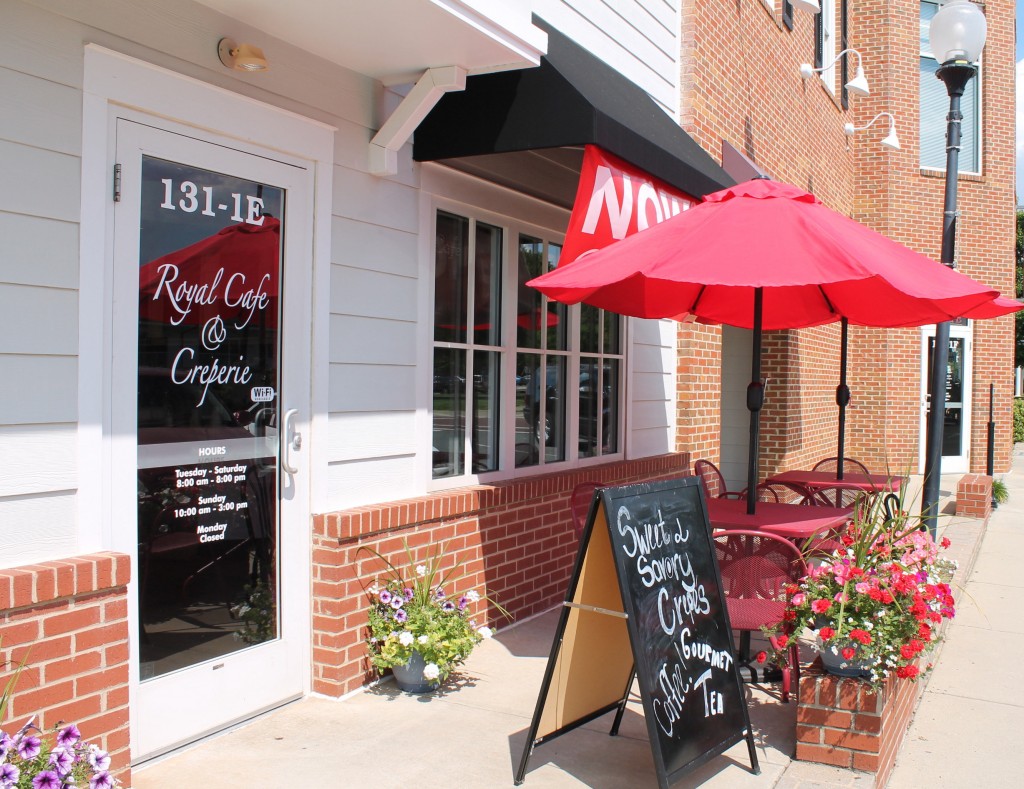 Royal Café & Creperie in Matthews has been open since February.