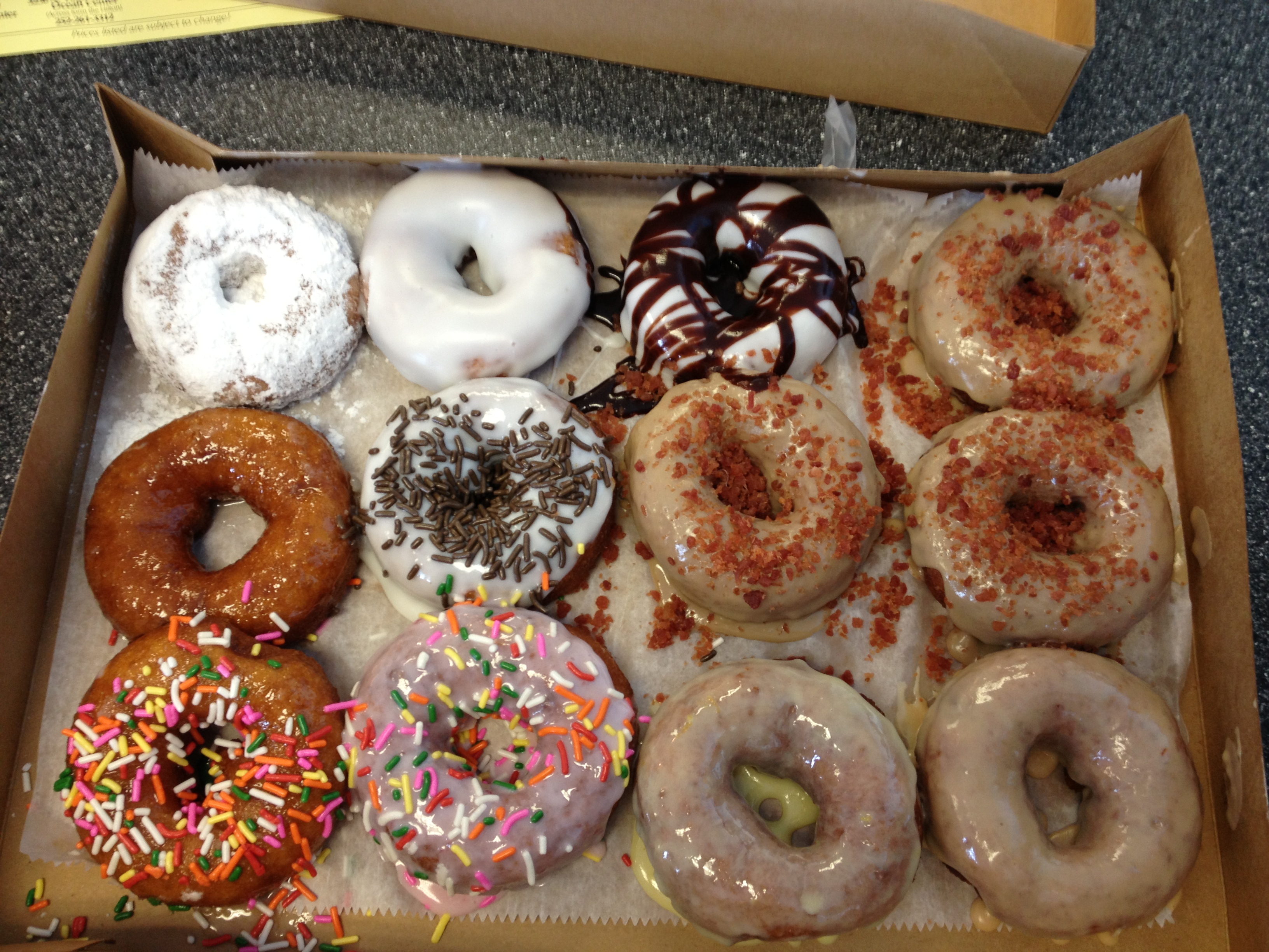 It's almost impossible to leave Duck Donuts without a box of their delicious doughnuts.