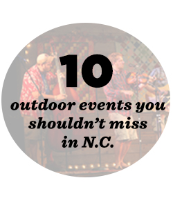 10 outdoor events in NC
