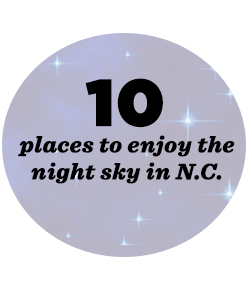 10 places to see the night sky in NC