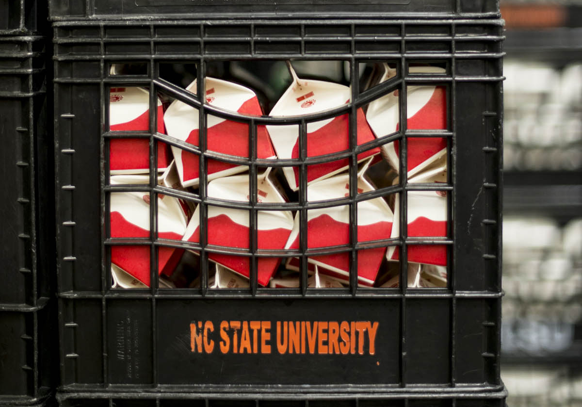 All of Howling Cow's products – from gallons of ice cream to half pints of milk –originate on N.C. State's dairy farm.