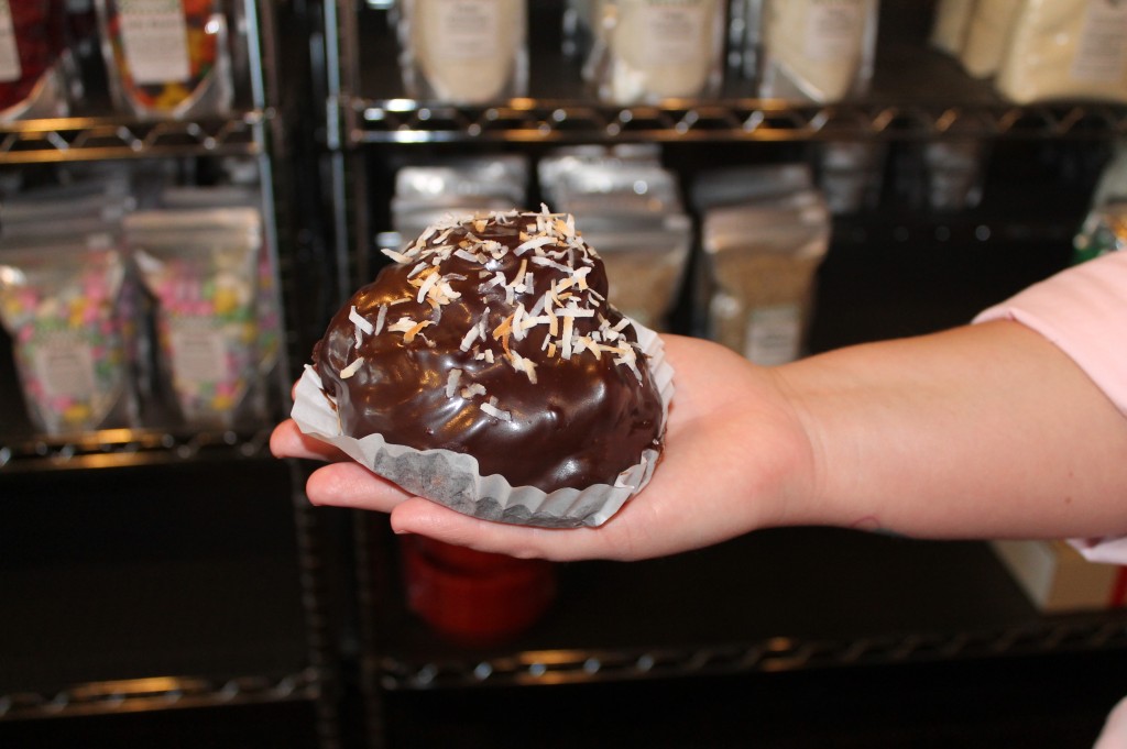 An éclair from See Jane Bake provides abundant temptation.