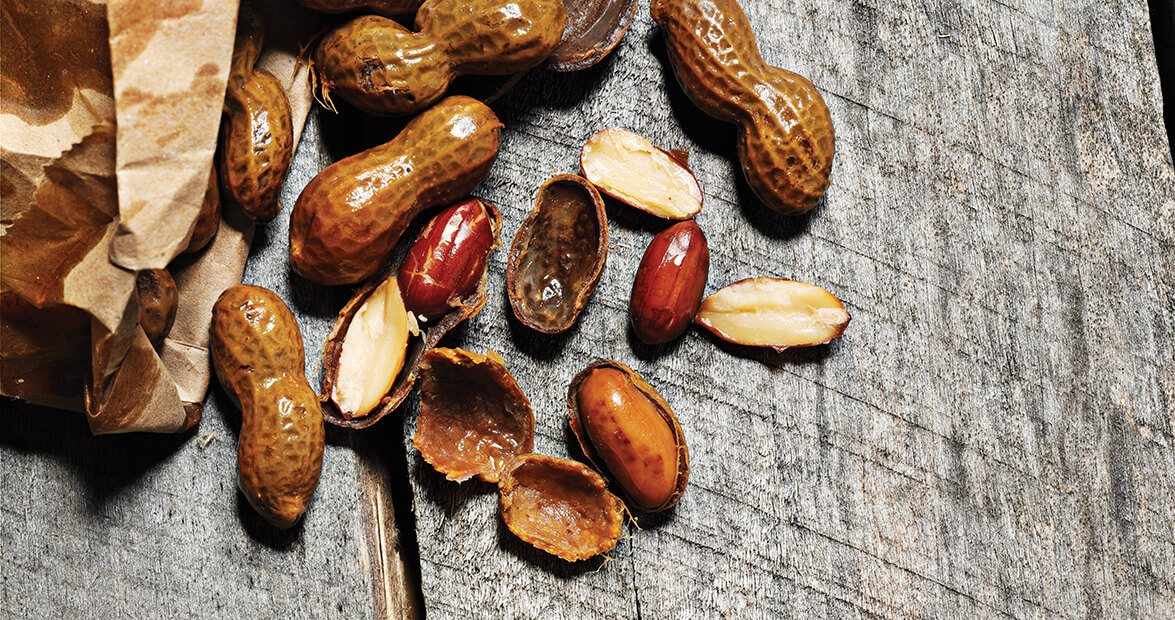 boiled peanuts