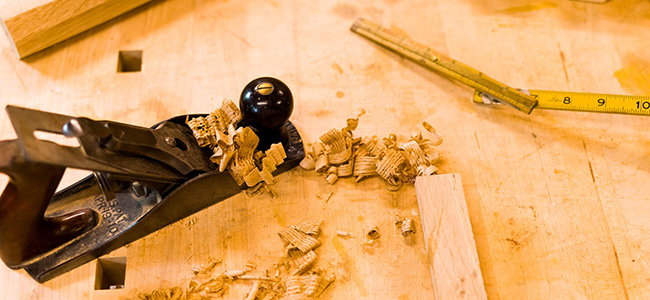 Wood shavings. Heritage Handcrafted