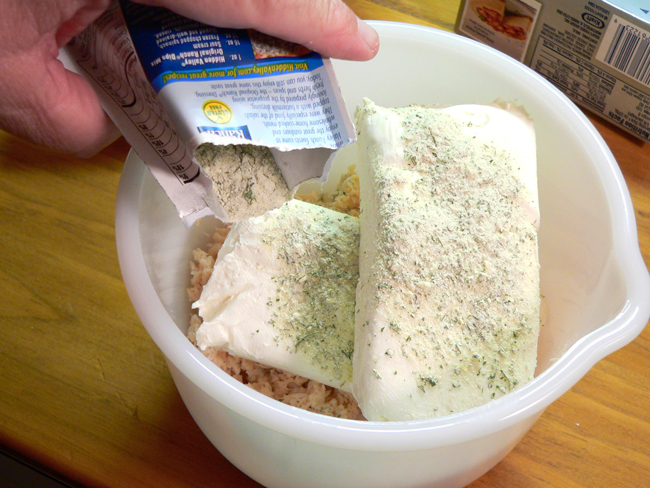 chicken-cheese-ball_07_add-ranch-seasoning