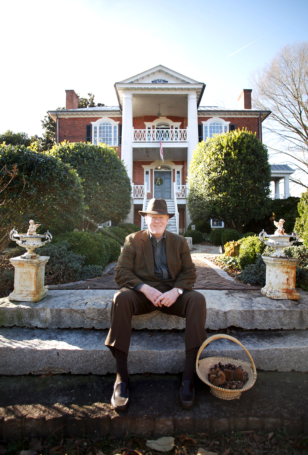 Chestnuts roasting on an open fire