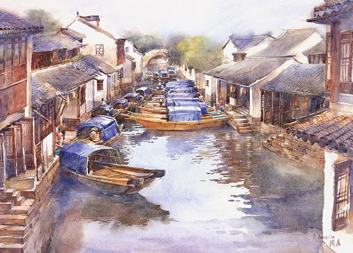 Painting image courtesy of JJ Jiang