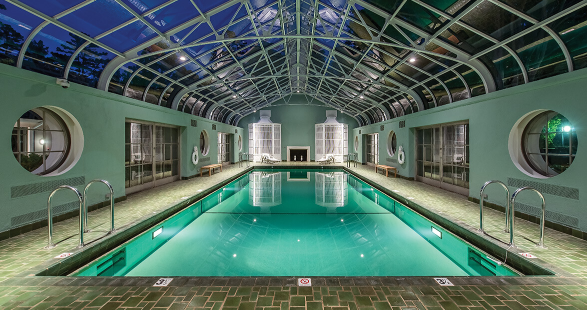 reynolda house swimming pool