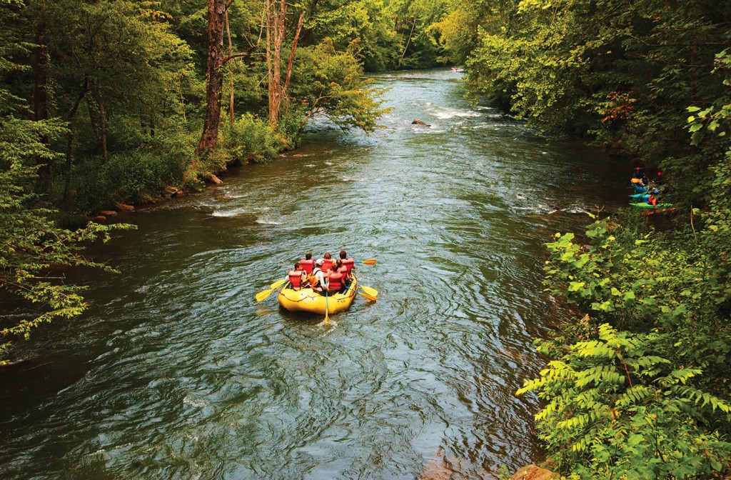 Cheoah River rafting