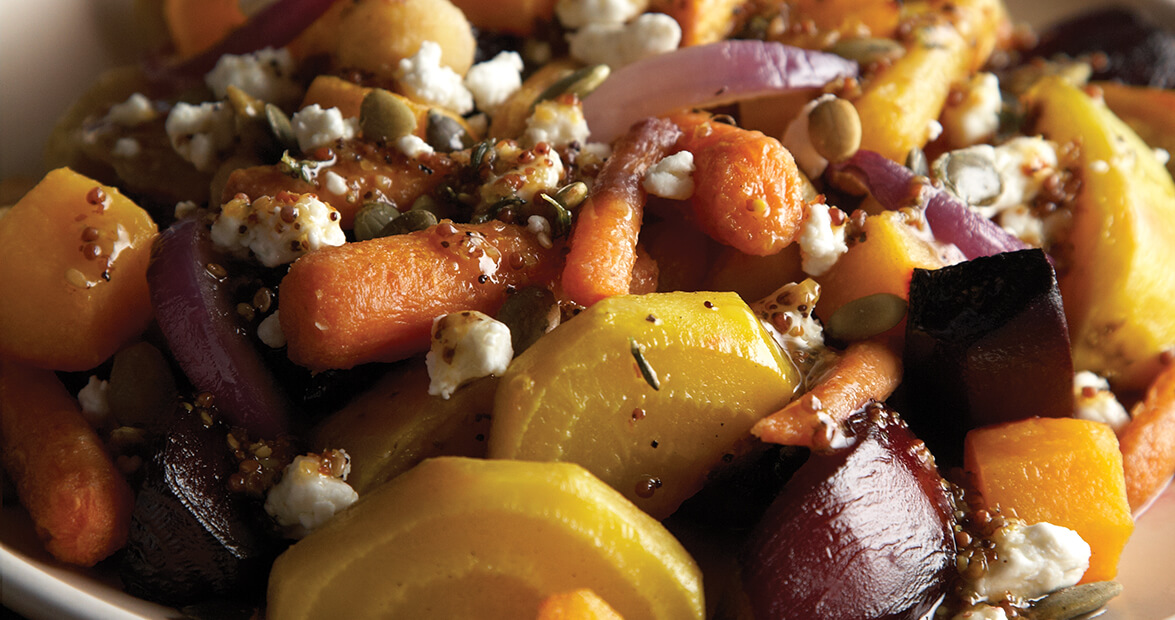 roasted vegetable salad