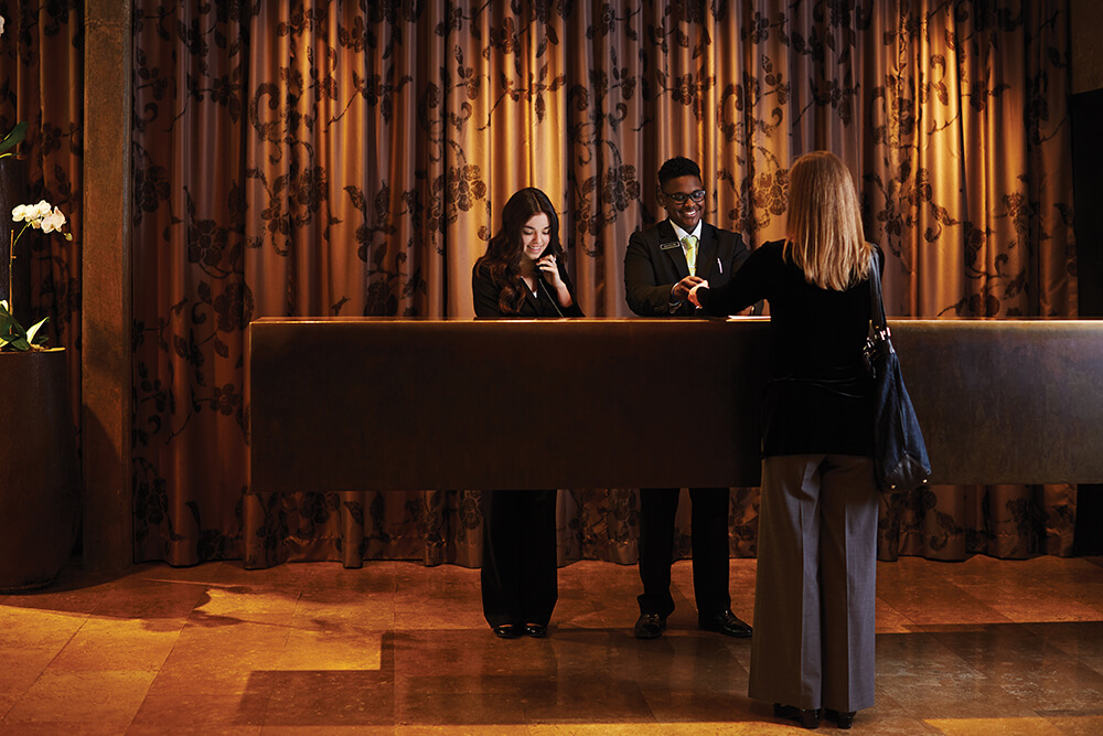 proximity hotel front desk