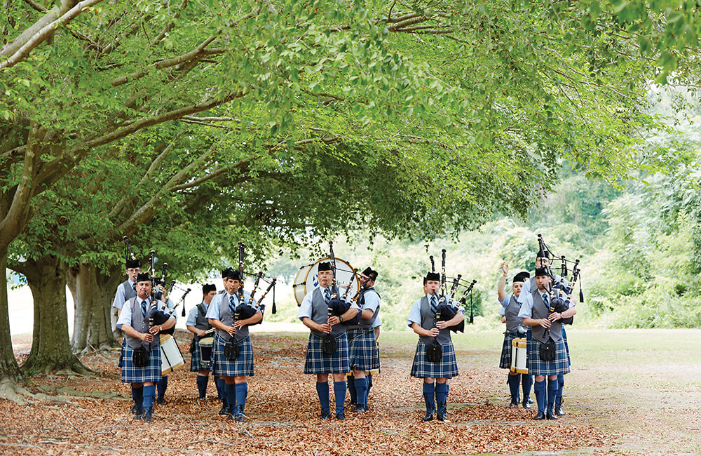 st andrews pipe band