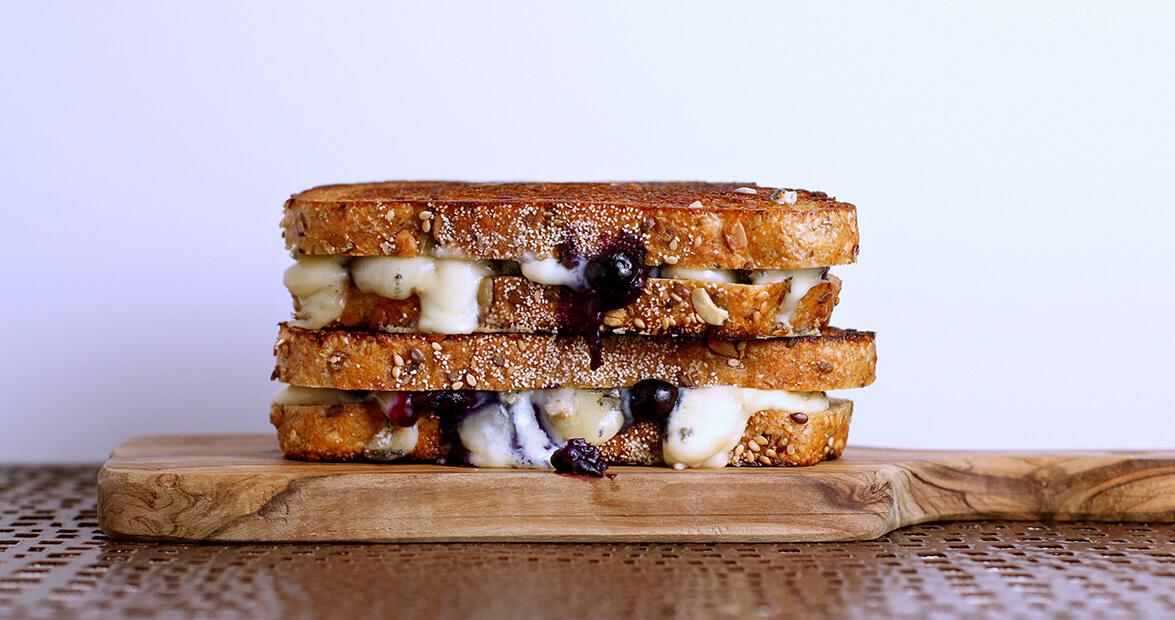blueberry grilled cheese