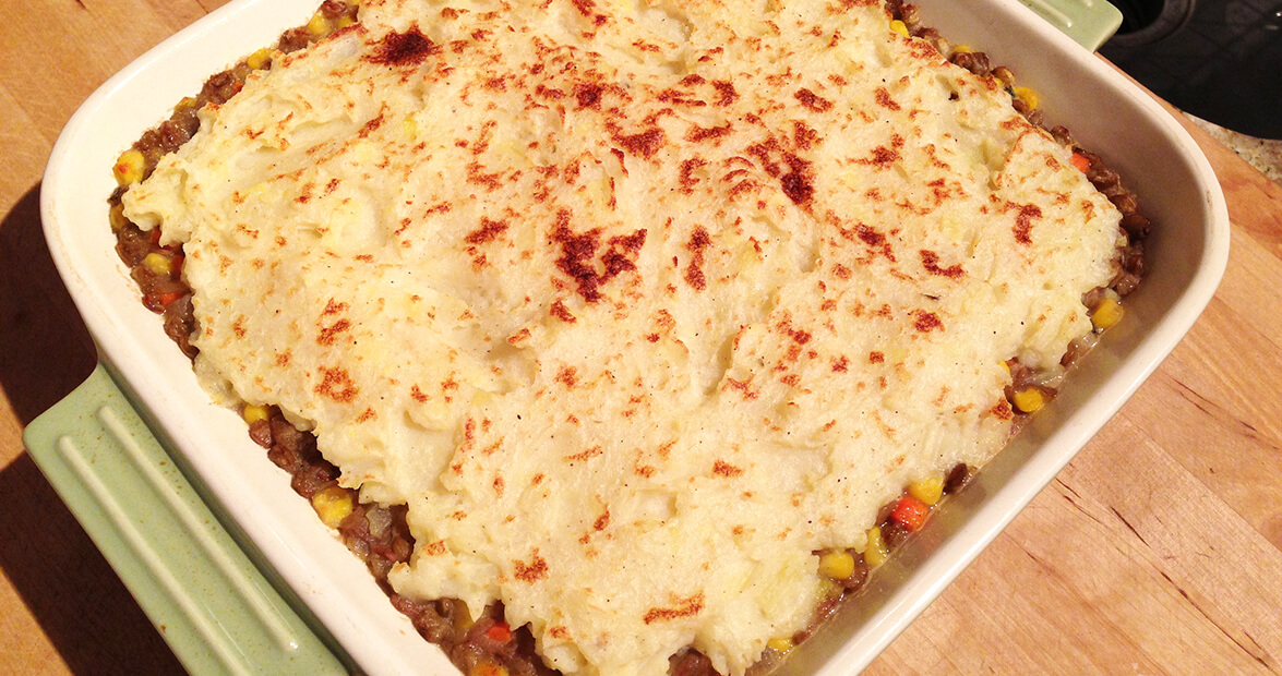 livermush shepherd's pie