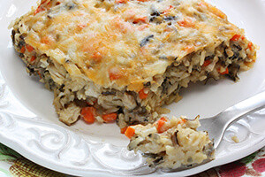 turkey rice casserole thumbnail