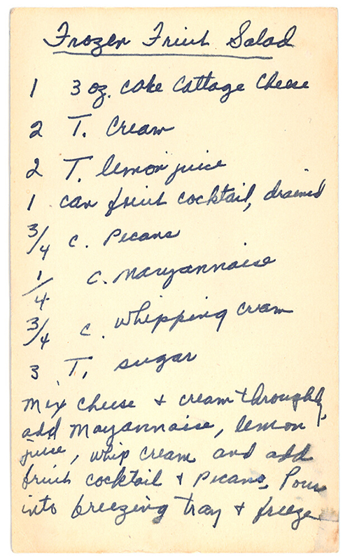 Frozen Fruit Salad 2