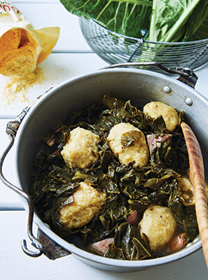 collards and dumplings 300x405