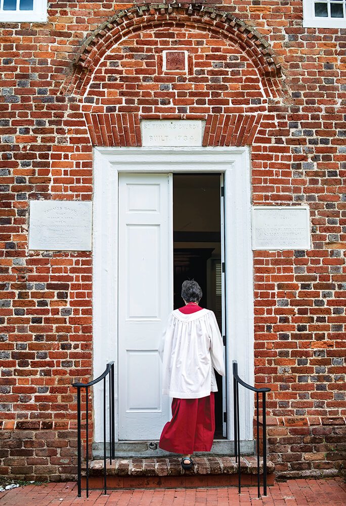 st thomas episcopal door