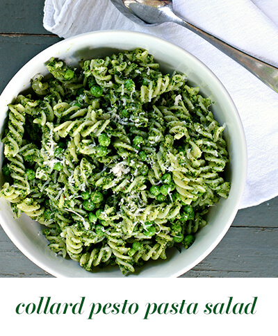bitesize collard pesto