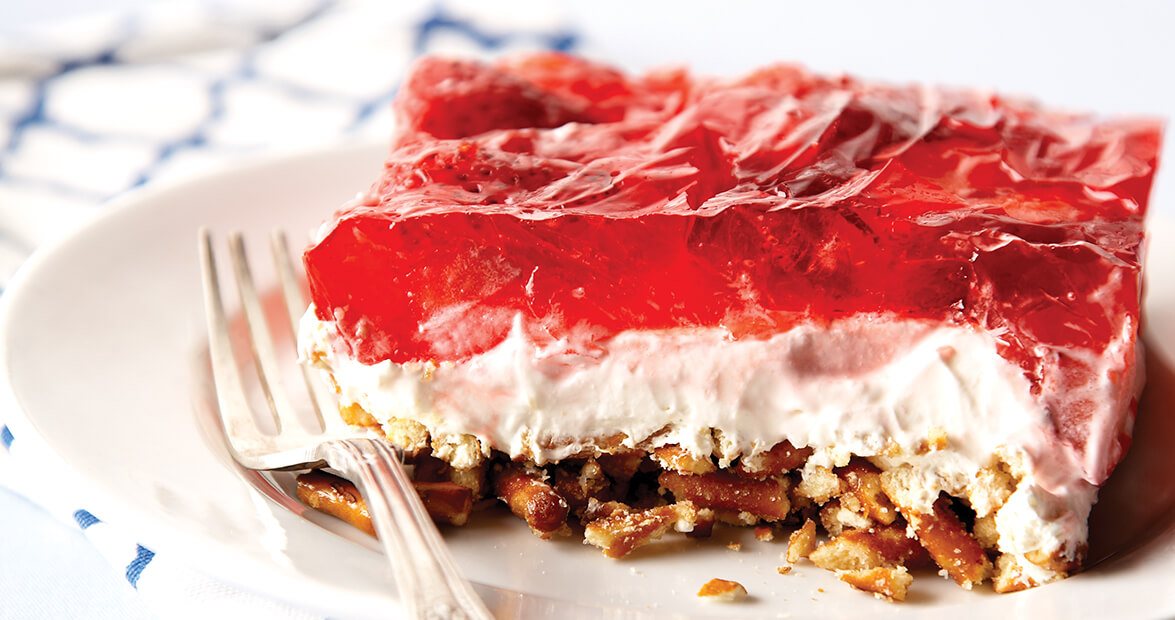 strawberry pretzel salad