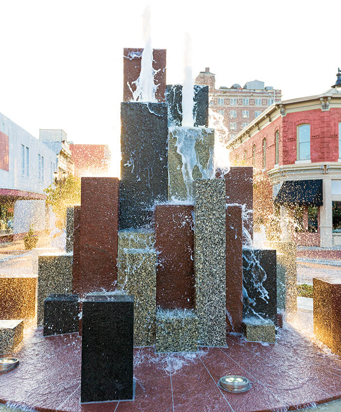 goldsboro city fountain