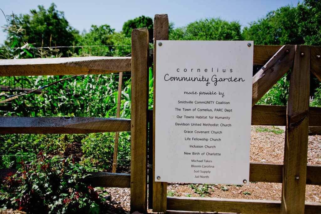 Cornelius community garden