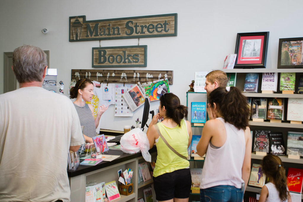 Davidson Main St book store 2