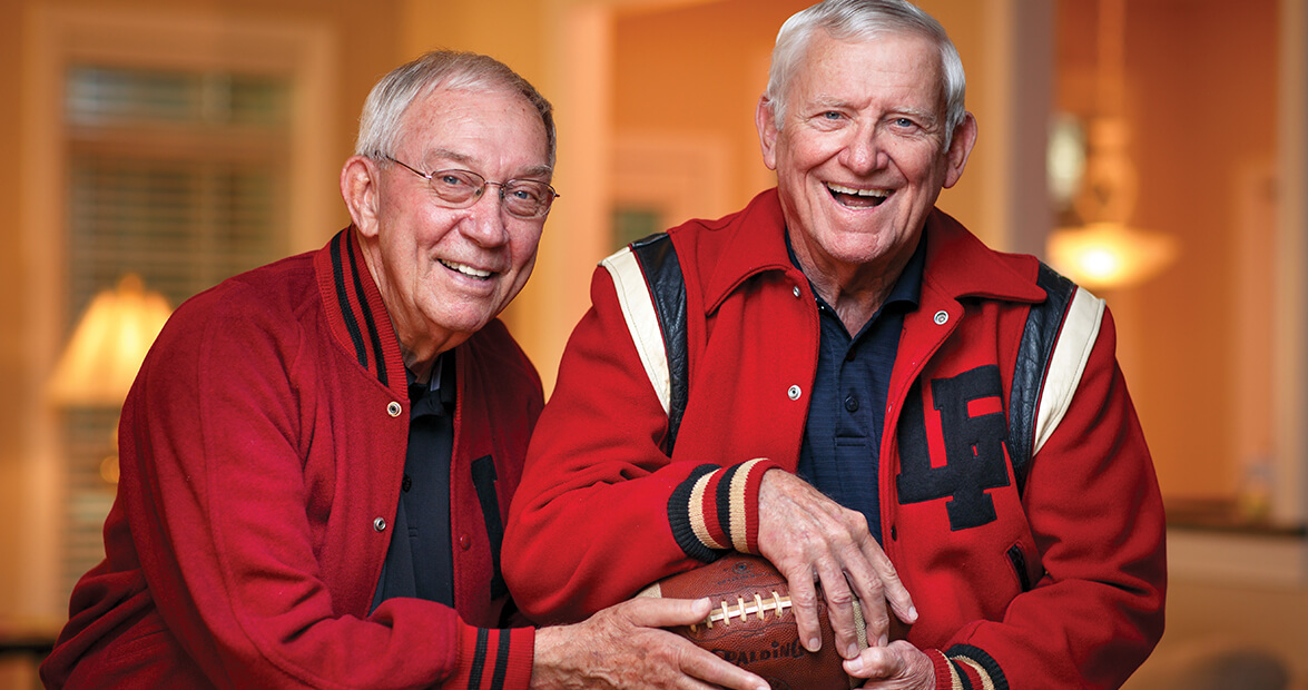 History: A Football Friendship Lives On