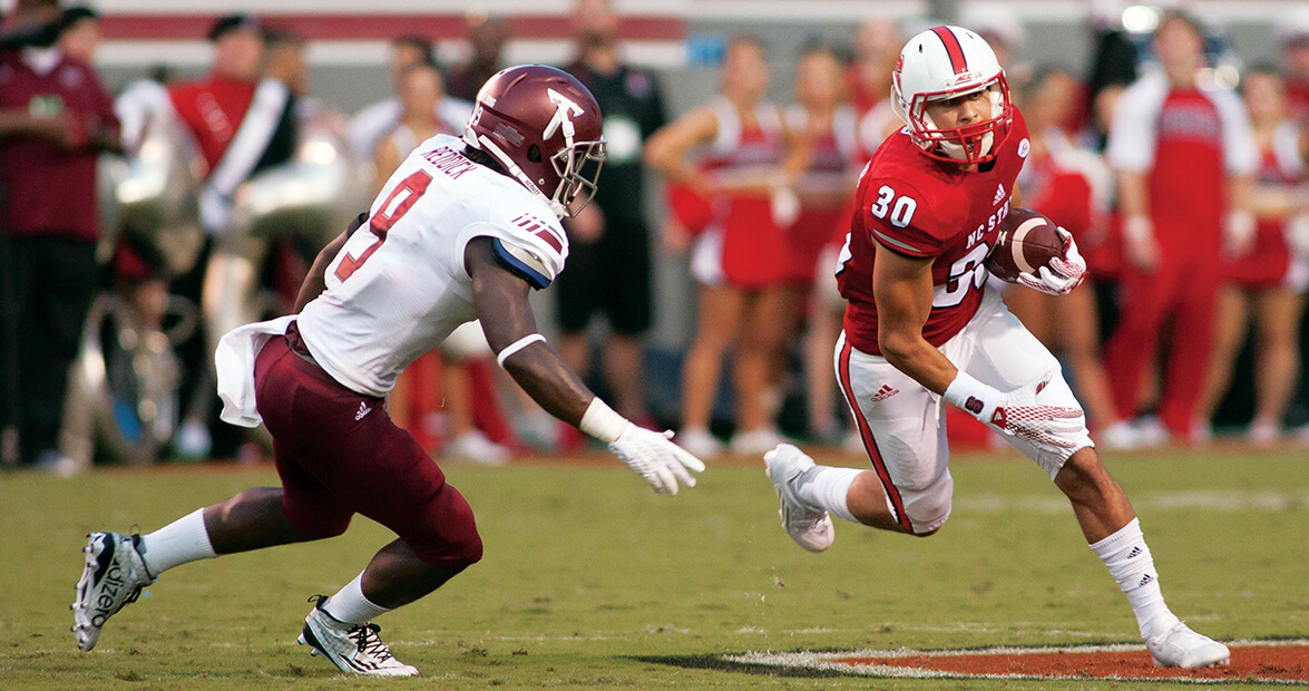 NC State Wide Receiver's Journey from Walk-On to Starter