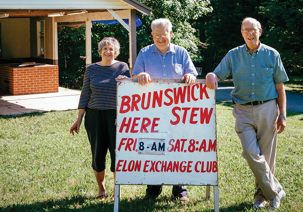 The Helping Hands Behind Elon Exchange Club's Brunswick Stew
