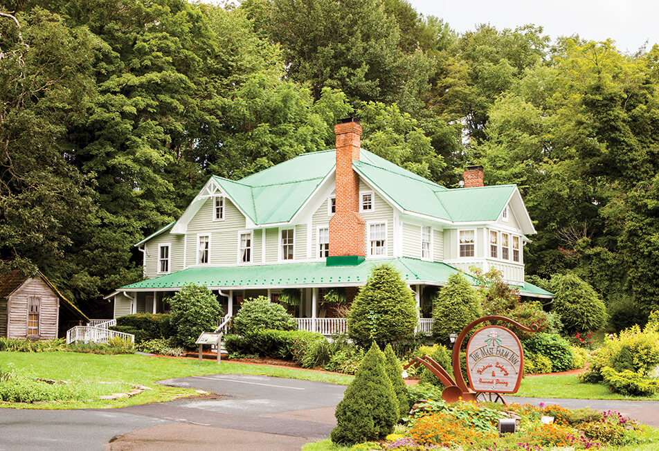 Unplug at the Mast Farm Inn in Valle Crucis