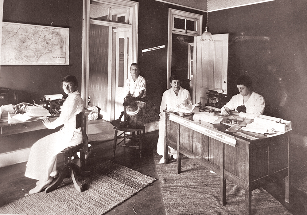 North Carolina Suffragettes' Crusade to Cast a Ballot