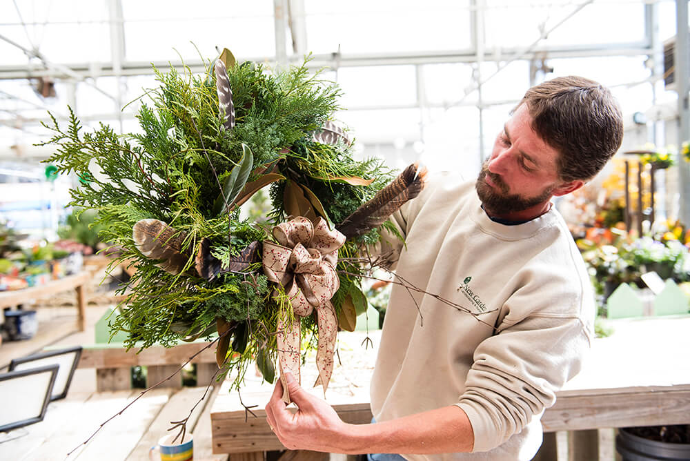 DIY: Make a Wreath Using Greenery from Your Own Backyard