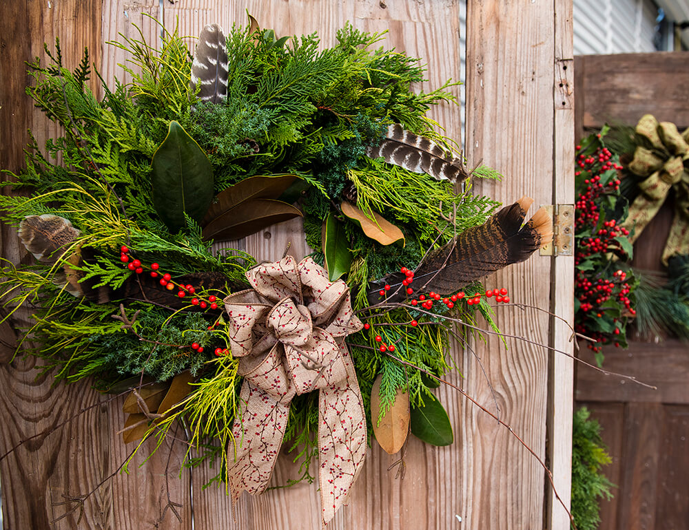 DIY: Make a Wreath Using Greenery from Your Own Backyard