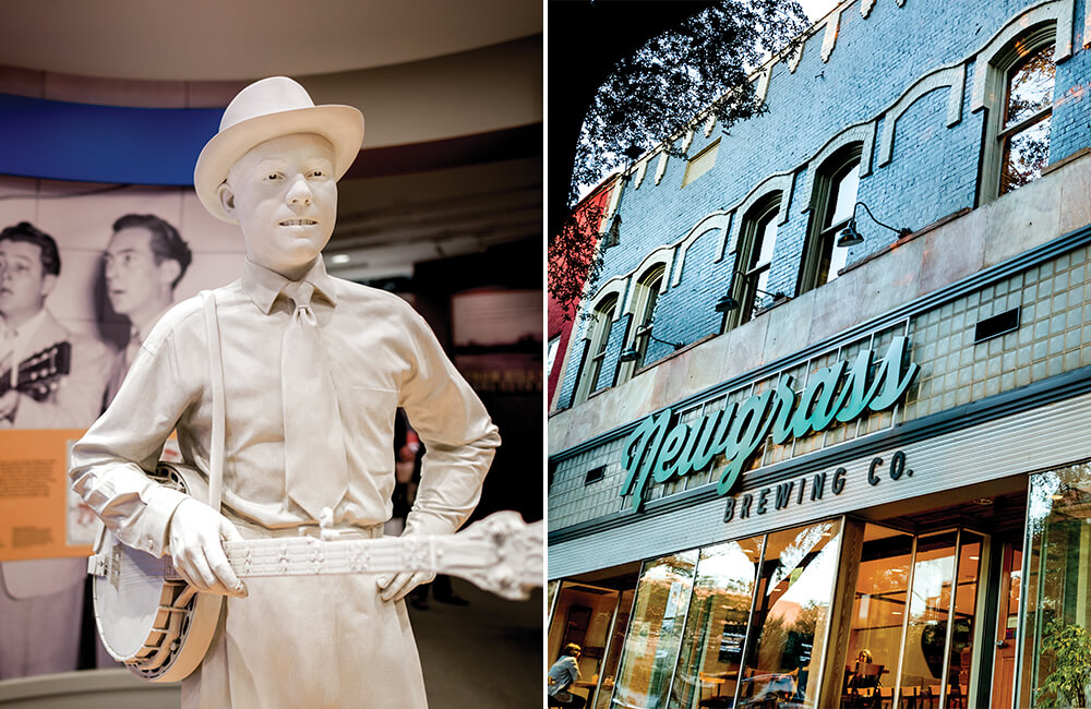 Music is Never Far Away in Downtown Shelby