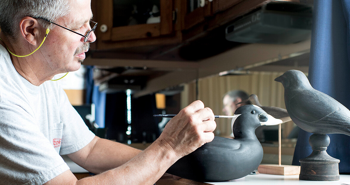 Studio Tour with Harkers Island's Walter Gaskill