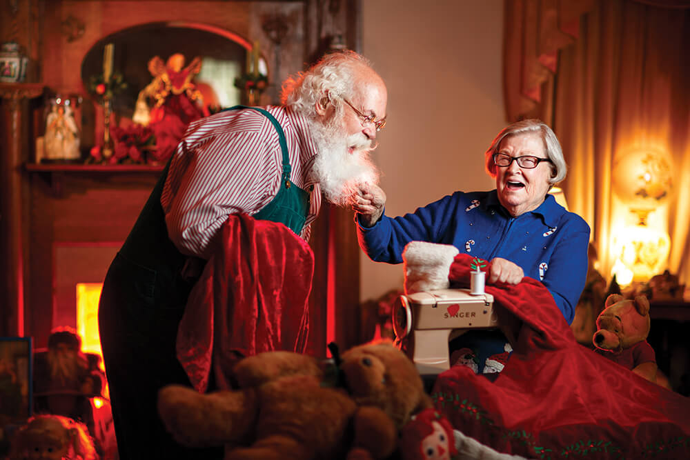 High Point Seamstress Brings Santa to Life
