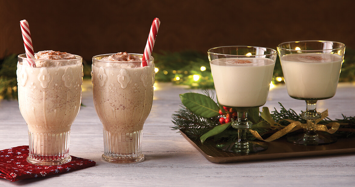 Homemade Eggnog 2 Ways: One Naughty, One Nice