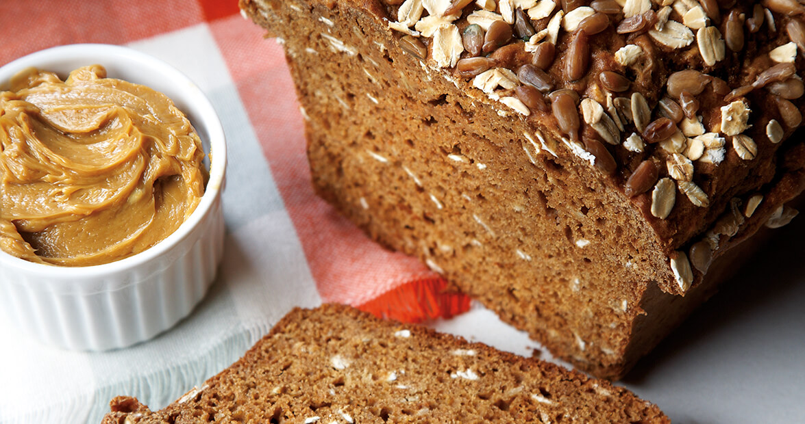 Molasses Soda Bread with Molasses Butter