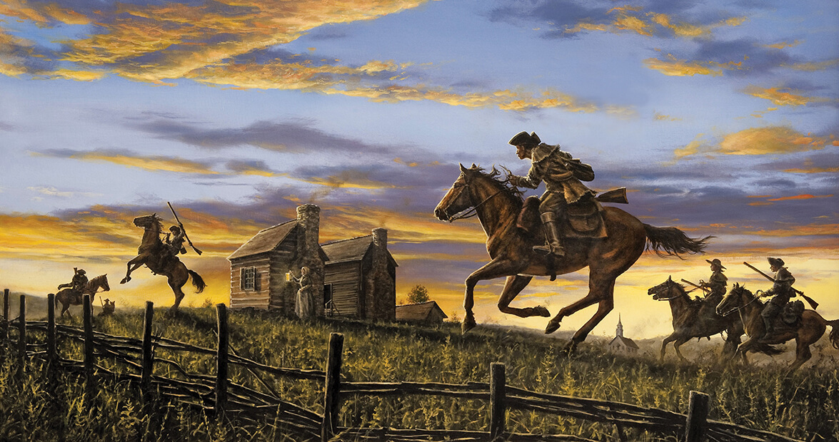 Dan Nance Paints the Road to Revolution