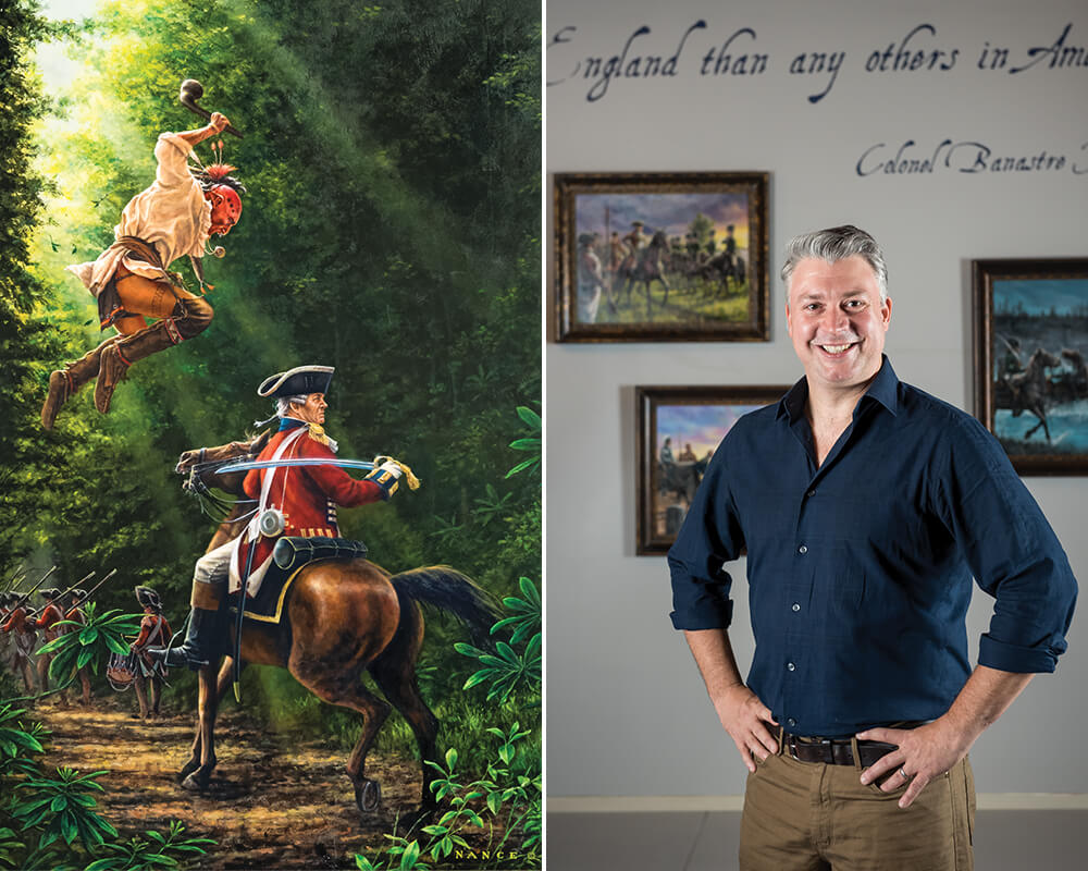 Dan Nance Paints the Road to Revolution