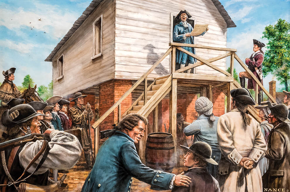 Dan Nance Paints the Road to Revolution