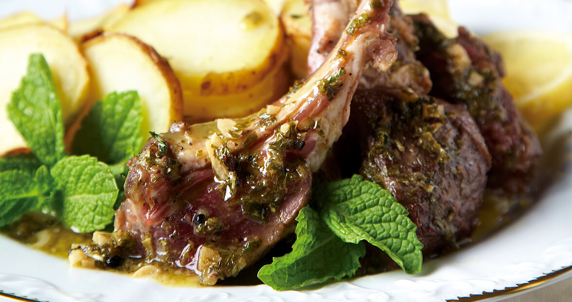 Rack of Lamb with Tarragon Lemon Sauce Recipe