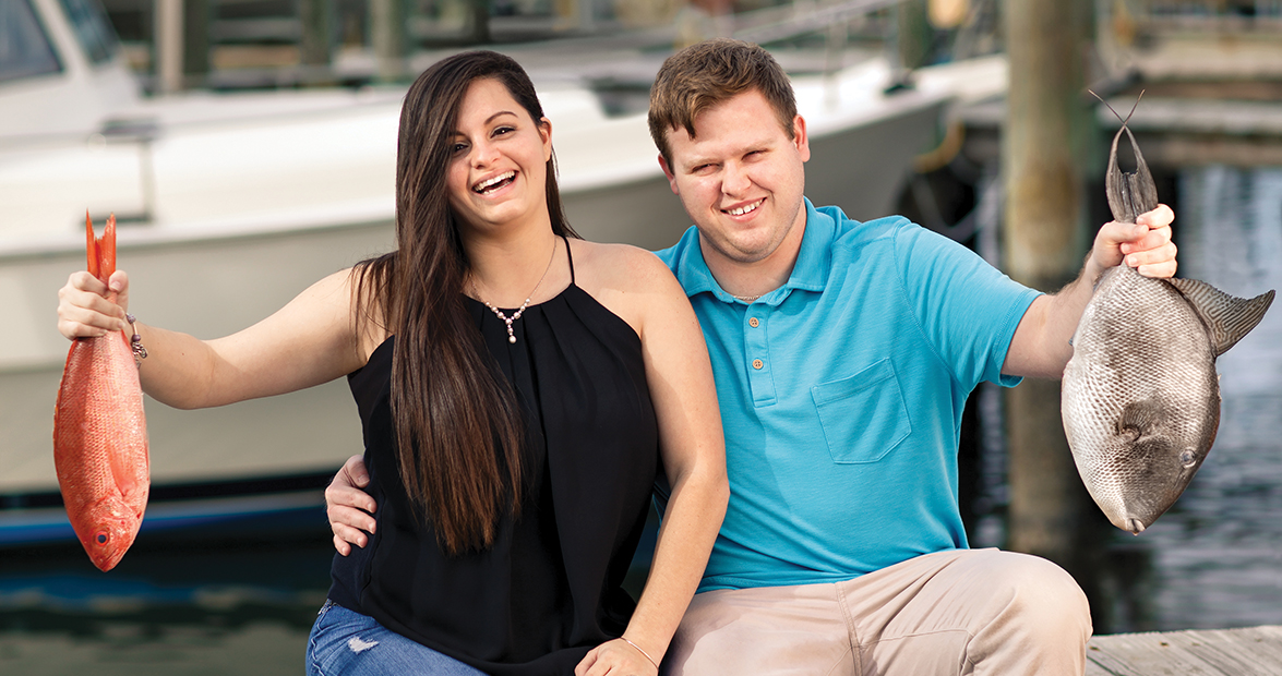 Family Before Fish at Atlantic Beach Seafood