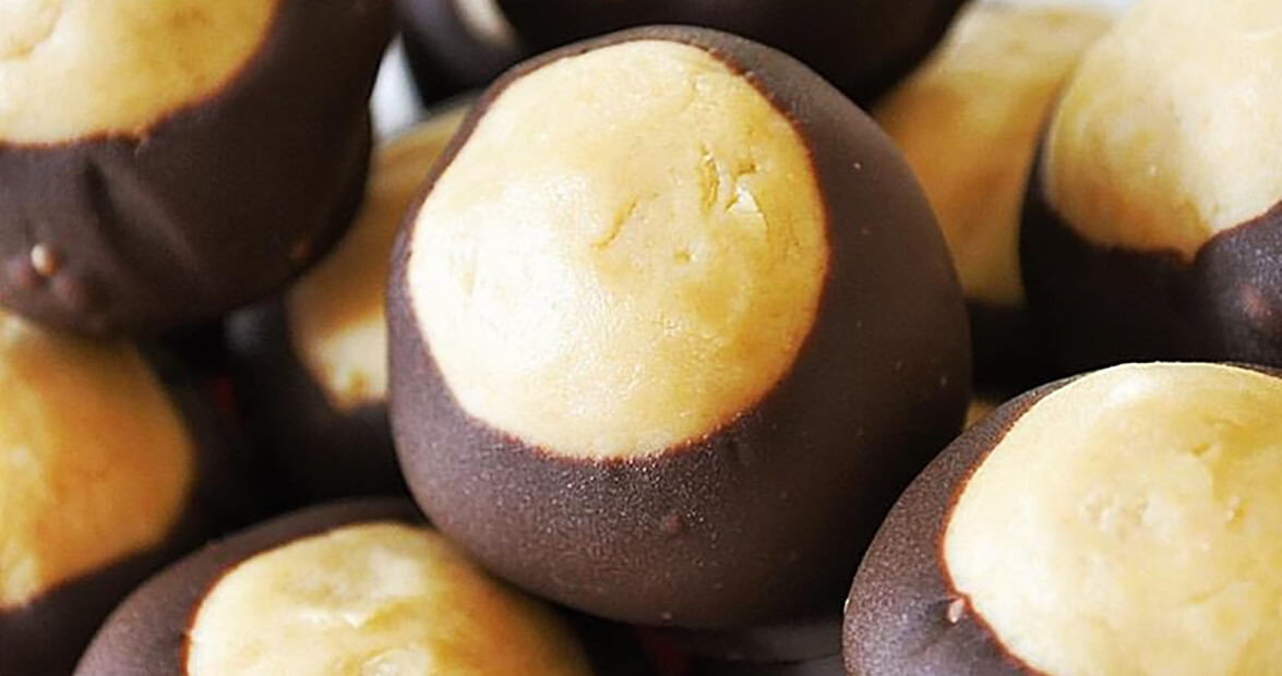 Pile of buckeye confections