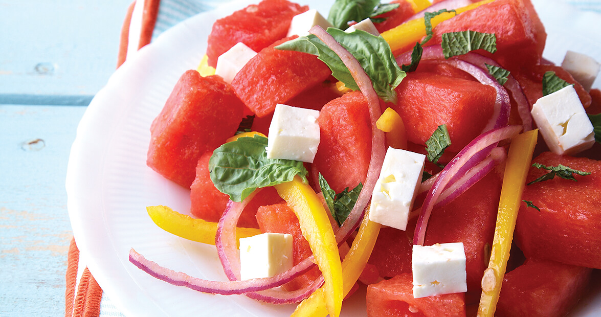 Watermelon and Feta Salad Recipe